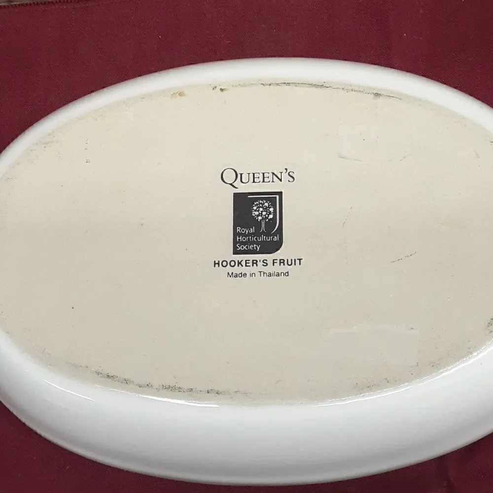4 pc serveware bundle of Queens Hooker baking dish Denby pottery pitcher, & more
